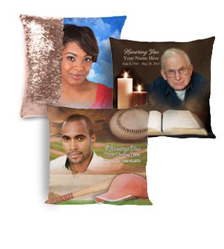 Adoration In Loving Memory Toss Pillow - Celebrate Prints