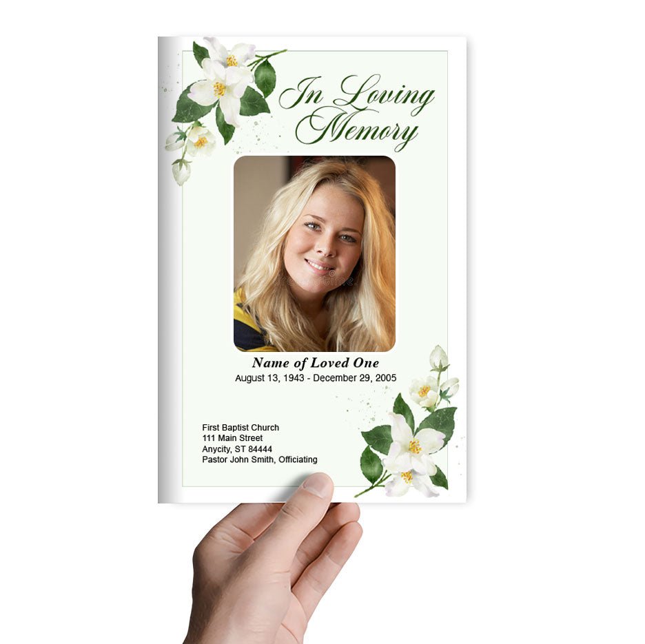 Belinda Funeral Program Template - The Funeral Program Site
