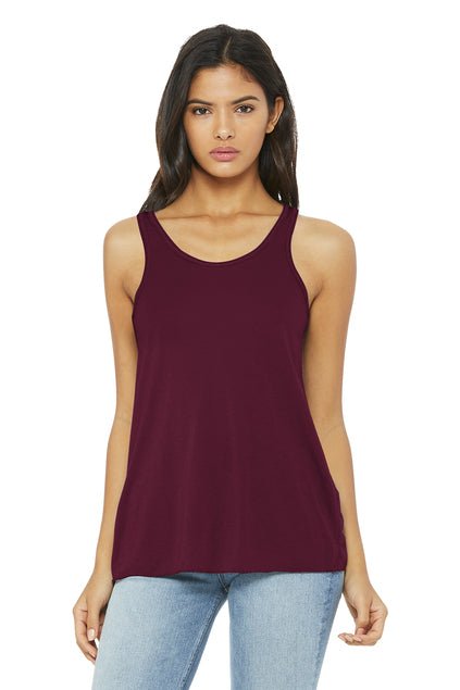 BELLA+CANVAS ® Women’s Flowy Racerback Custom Tank - Celebrate Prints