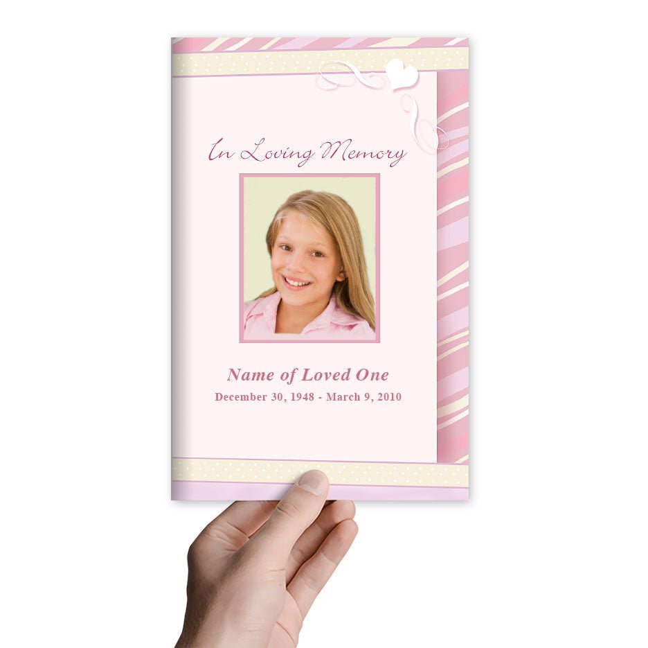 Carly Funeral Program Template - The Funeral Program Site