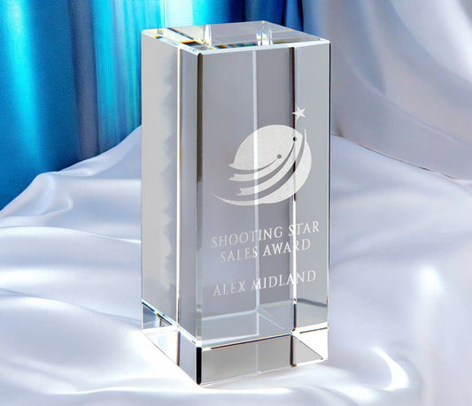 Clear Crystal Block - Celebrate Prints