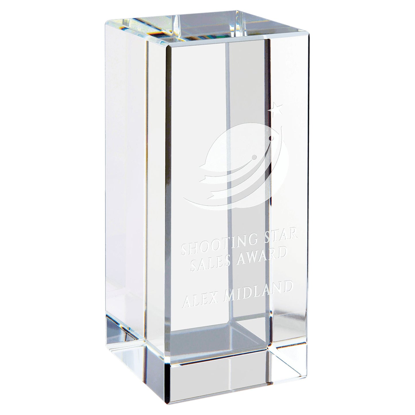 Clear Crystal Block - Celebrate Prints