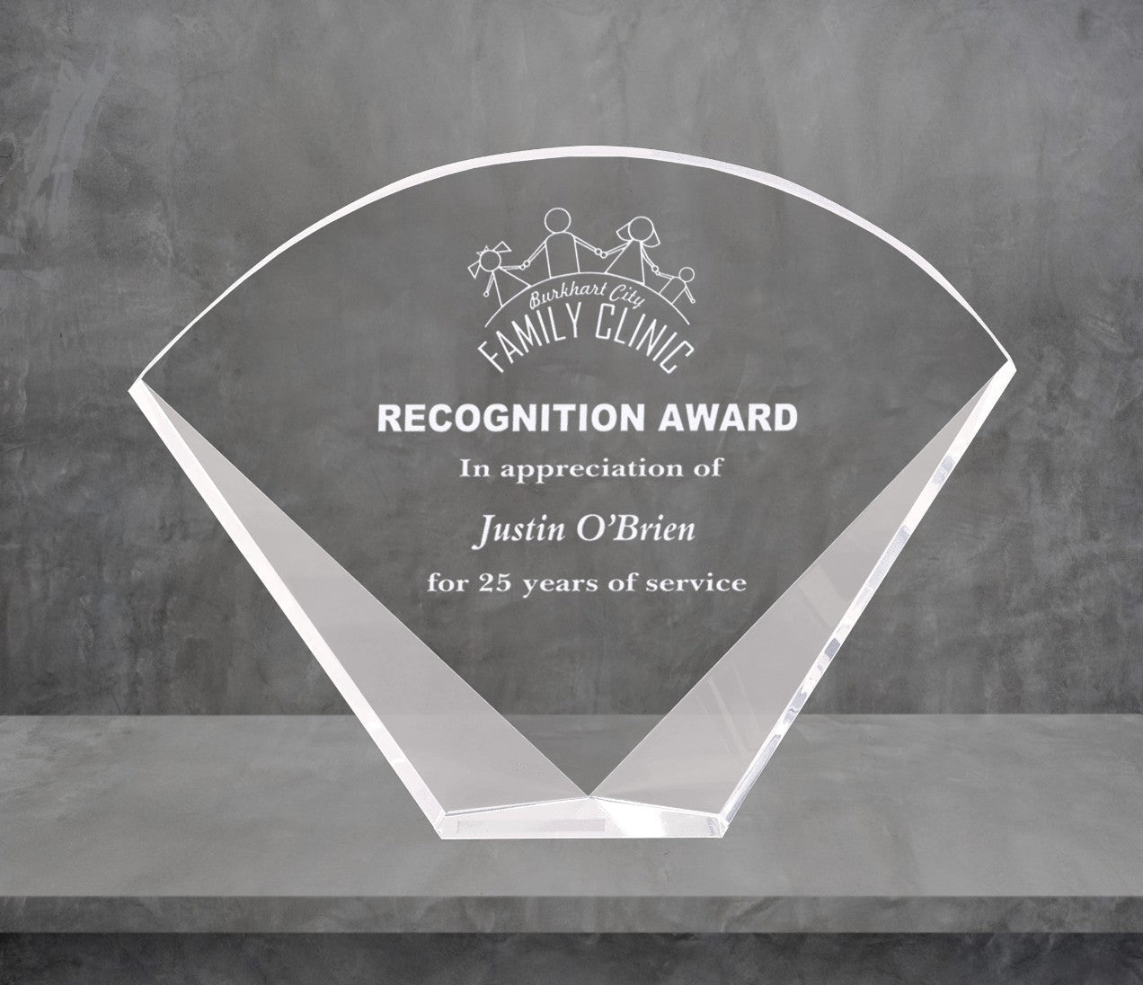 Crystal Facet Fan - Celebrate Prints