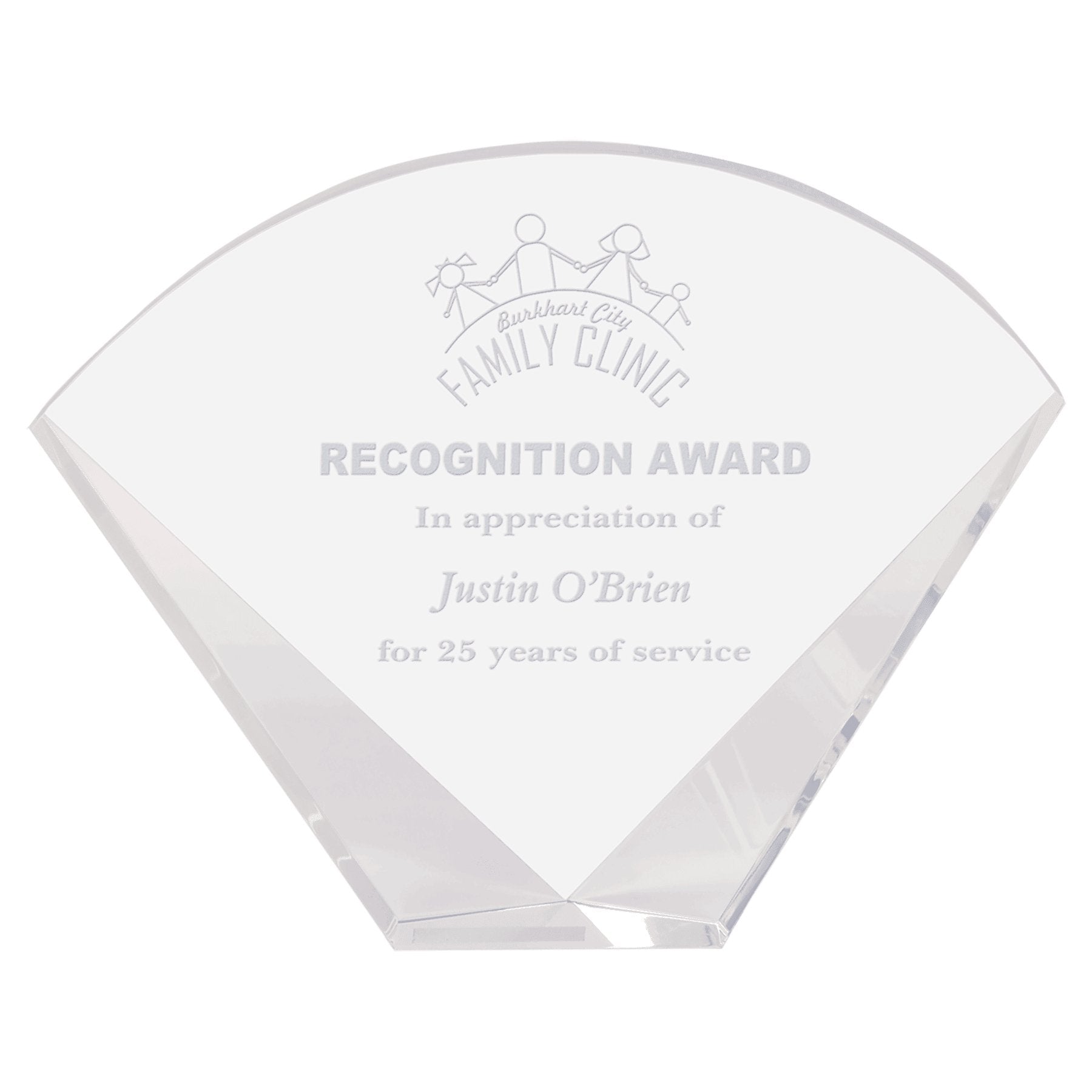 Crystal Facet Fan - Celebrate Prints