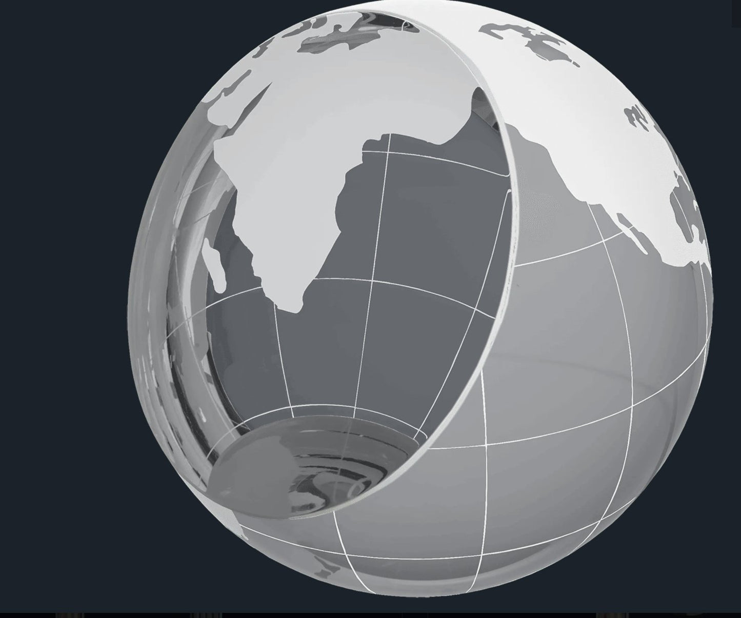 Crystal Globe Paperweight - Celebrate Prints