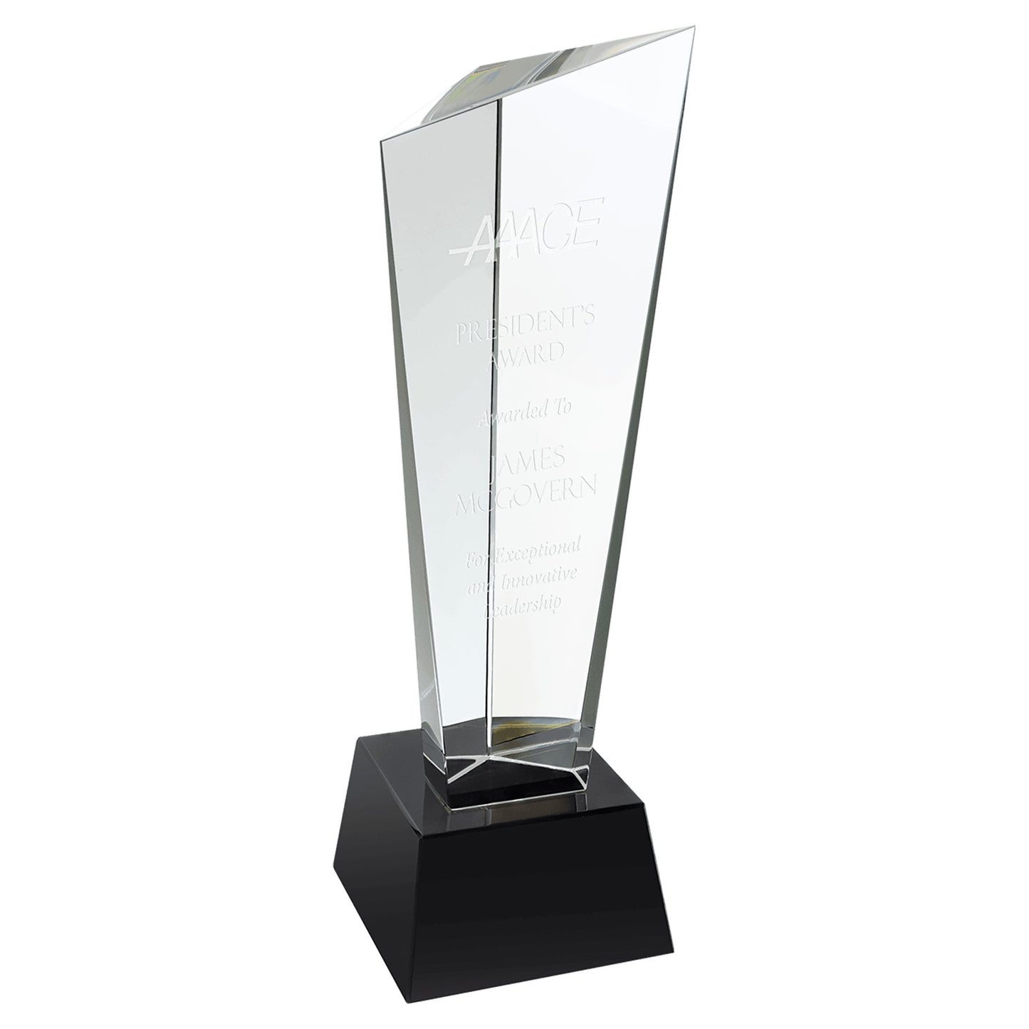 Crystal Large 3D Rising Peak - Celebrate Prints