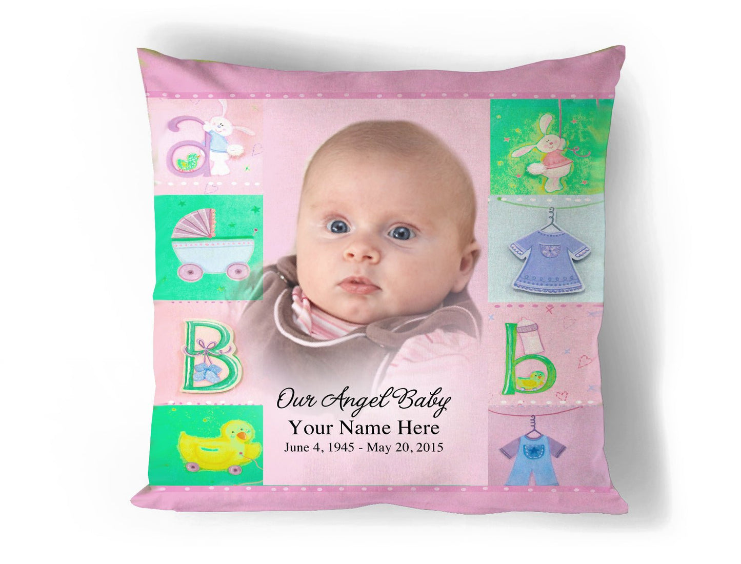 Darling In Loving Memory Memorial Pillow - Celebrate Prints