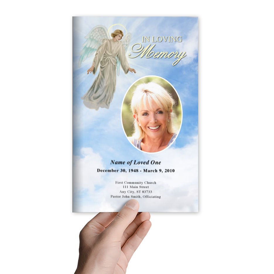 Devout Funeral Program Template - The Funeral Program Site