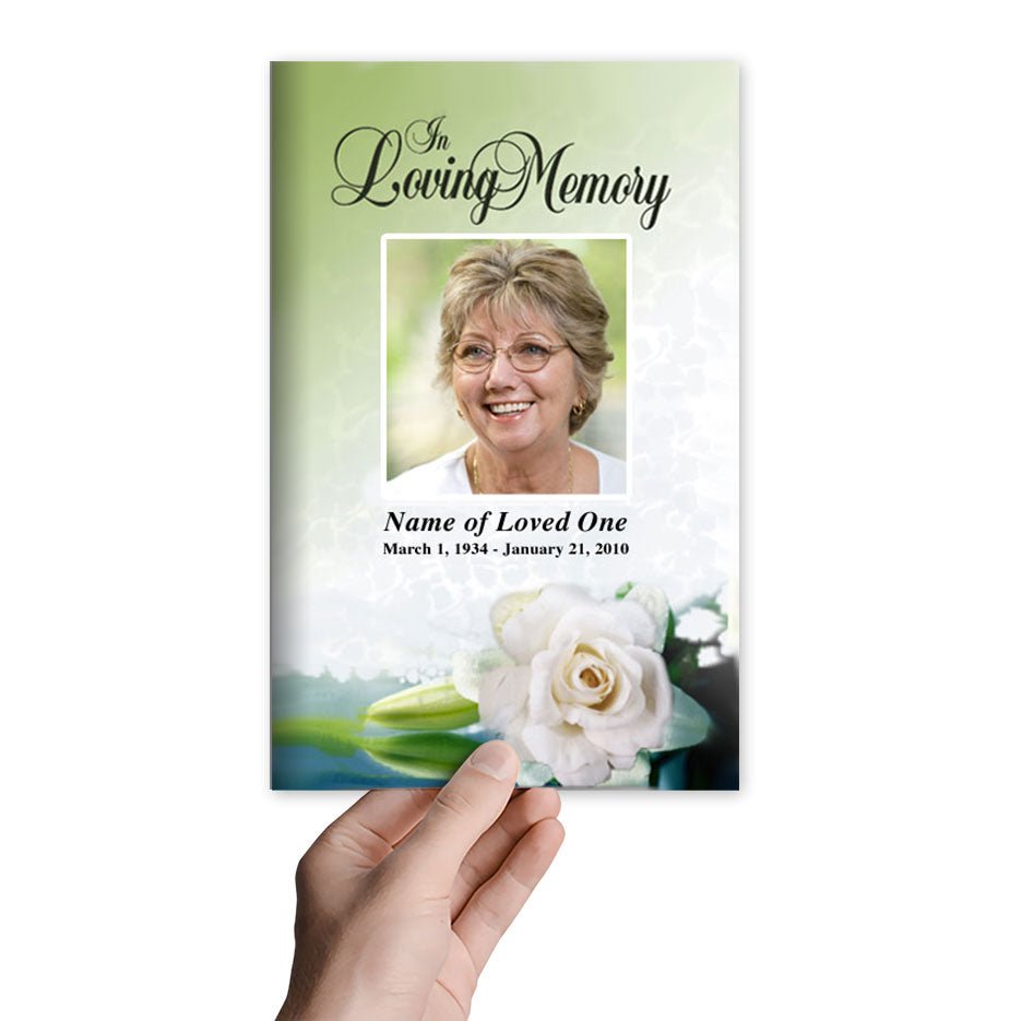 Divine Funeral Program Template - The Funeral Program Site