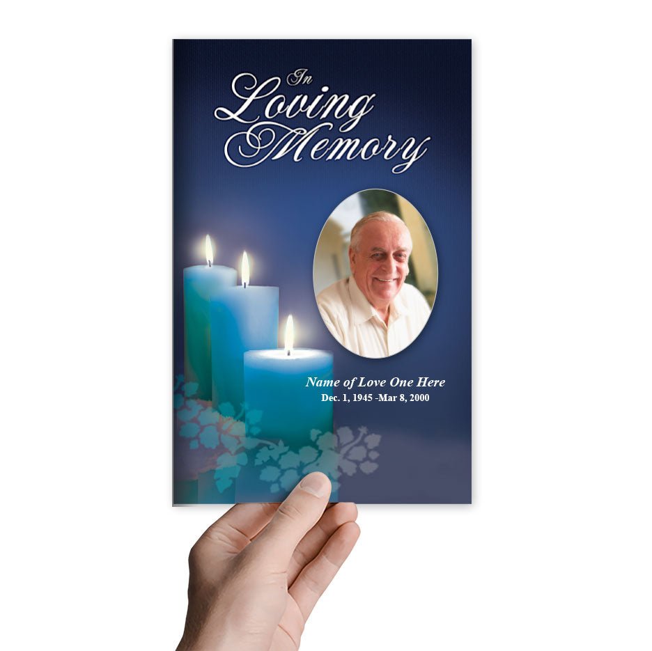 Enlighten Funeral Program Template - The Funeral Program Site