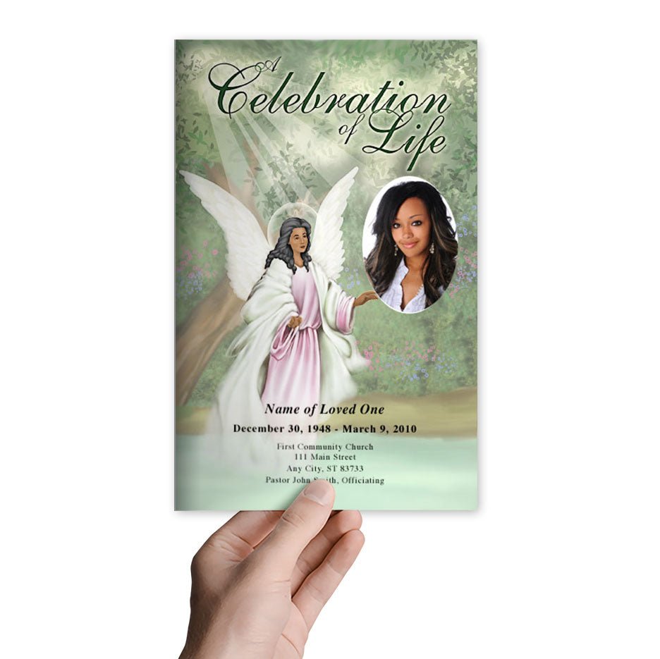 Faith Funeral Program Template - The Funeral Program Site
