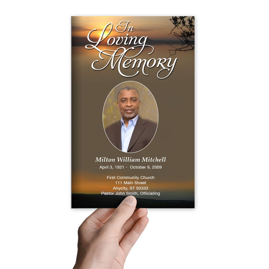 Kenya Funeral Program Template - The Funeral Program Site