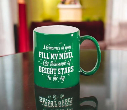 Memories of You In Loving Memory Ceramic Mug - Celebrate Prints