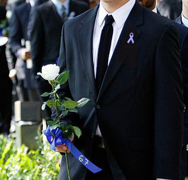 Orange Cancer Ribbon, Awareness Ribbons (No Personalization) - Pack of 10 - Celebrate Prints