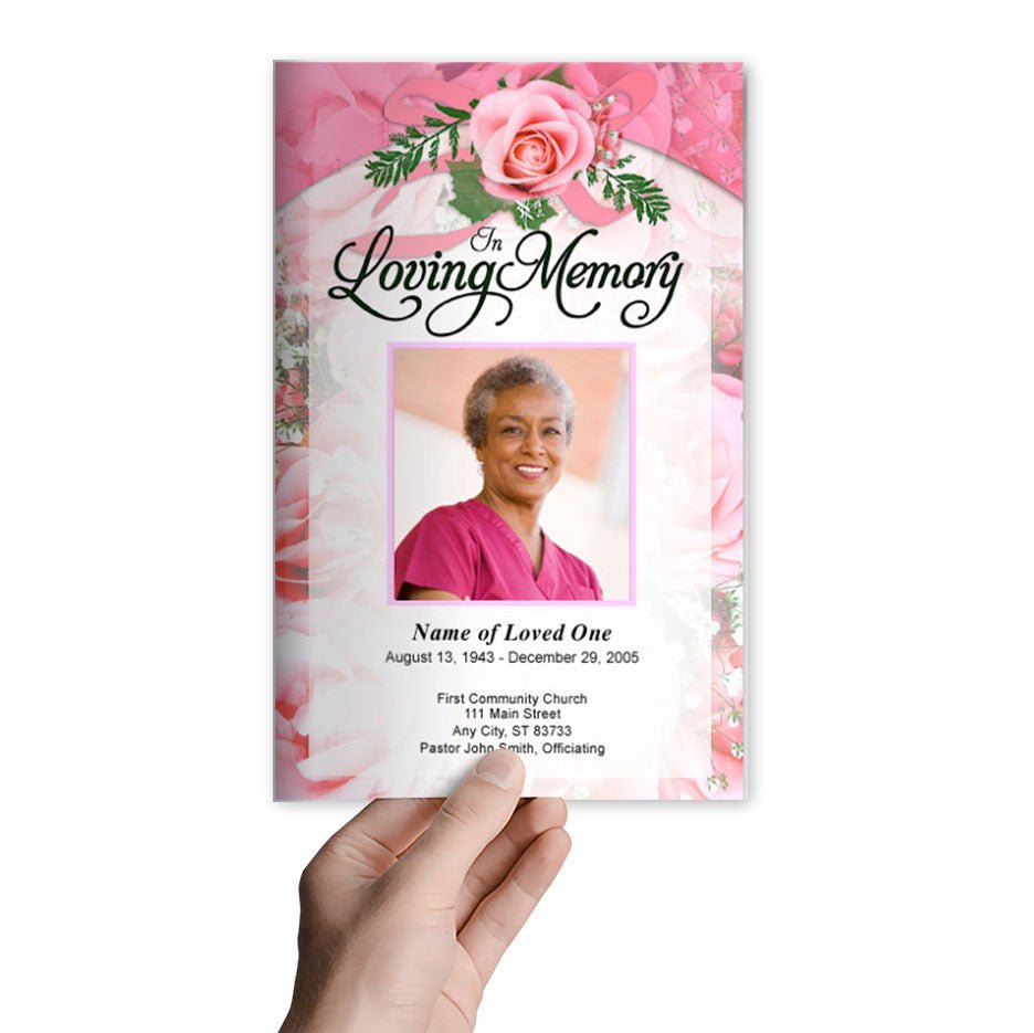 Precious Funeral Program Template - The Funeral Program Site