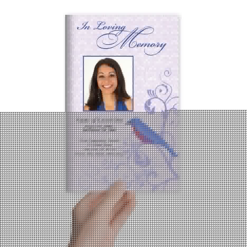 Robin Funeral Program Template - The Funeral Program Site
