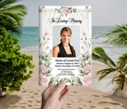 Viola Funeral Program Template - The Funeral Program Site