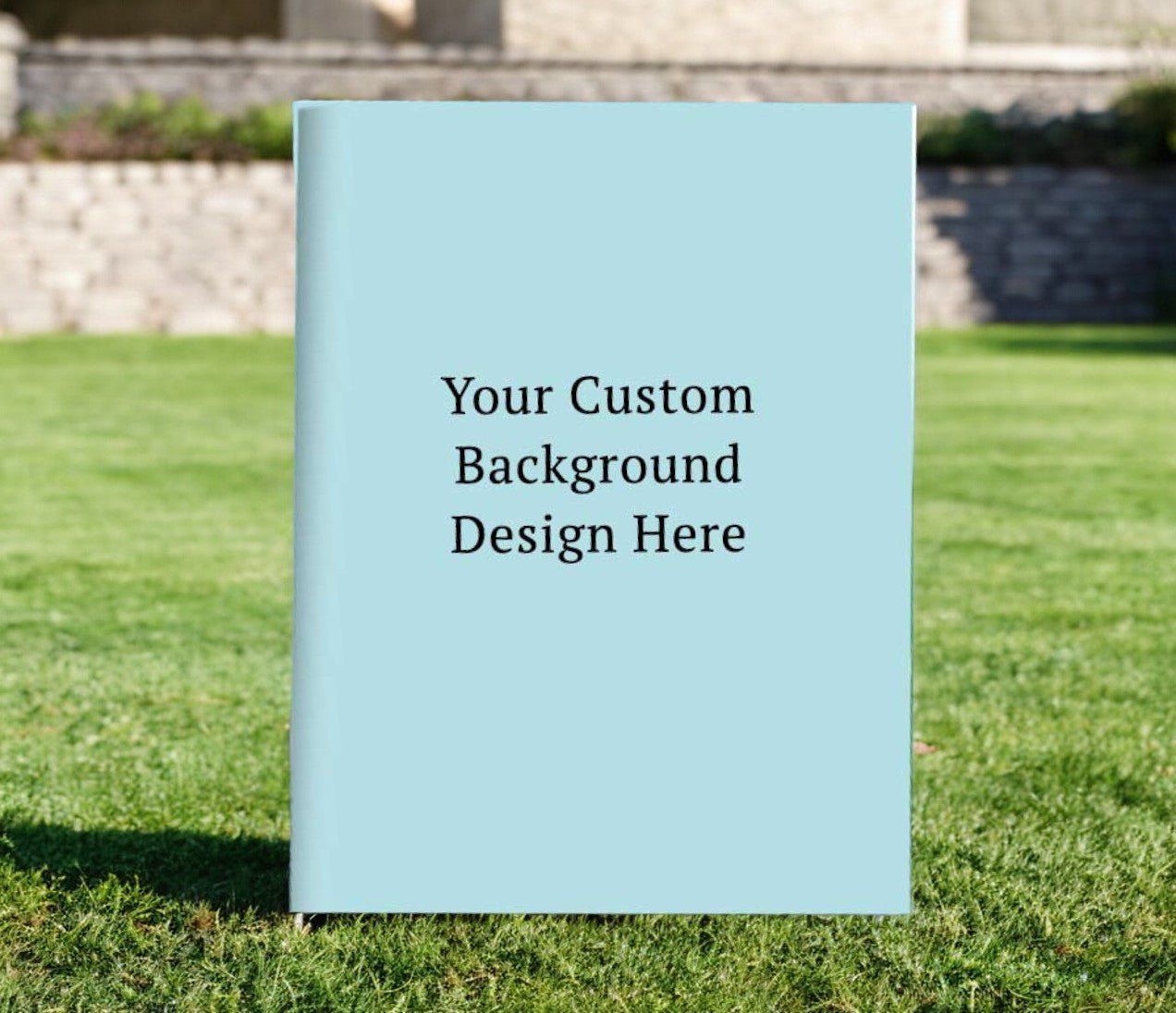 Your Design Custom Background Bifold Funeral Program Template - The Funeral Program Site