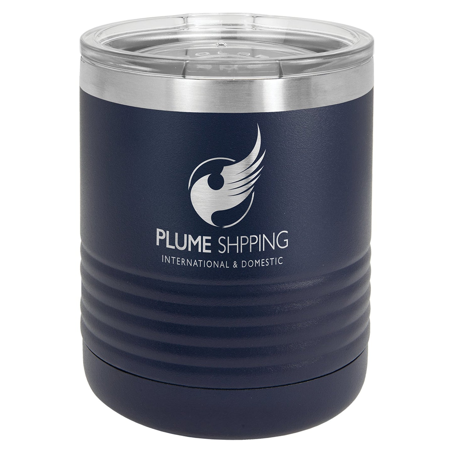 10 oz. Vacuum Insulated Ringneck Tumbler with Clear Lid - Celebrate Prints