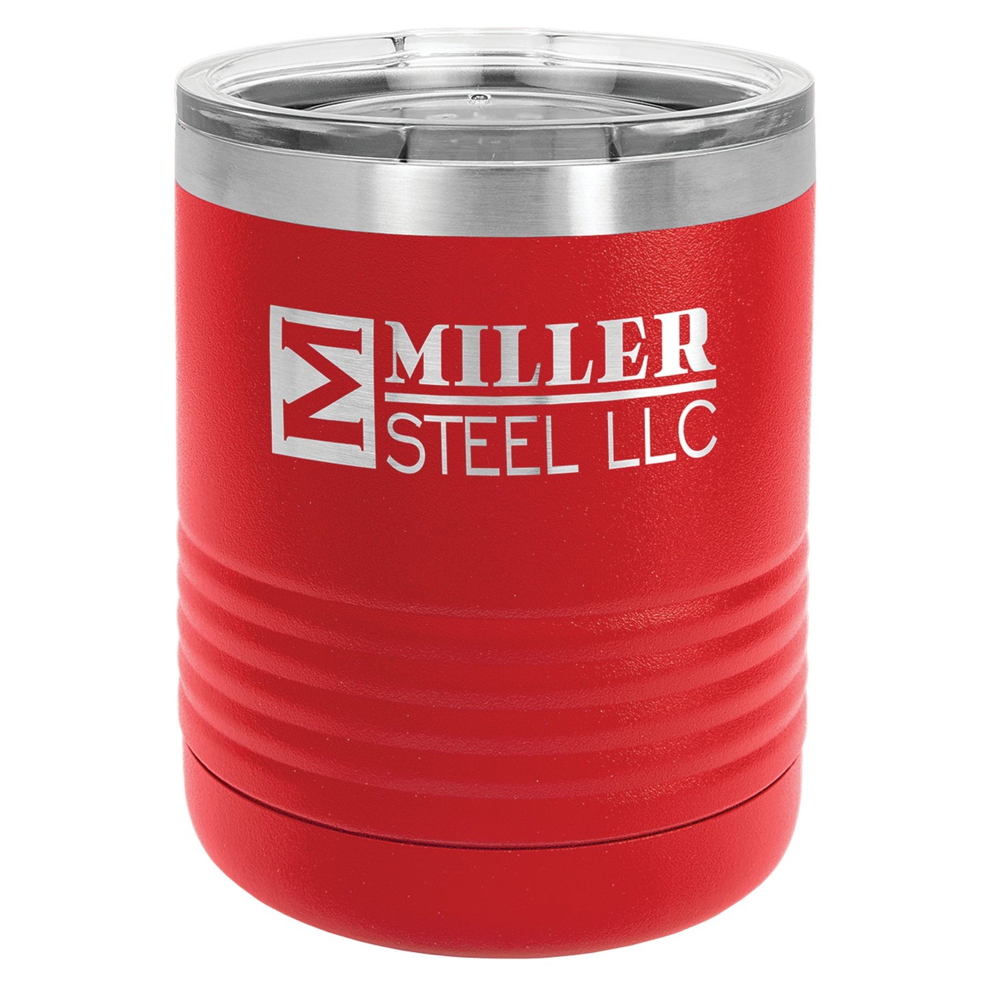 10 oz. Vacuum Insulated Ringneck Tumbler with Clear Lid - Celebrate Prints