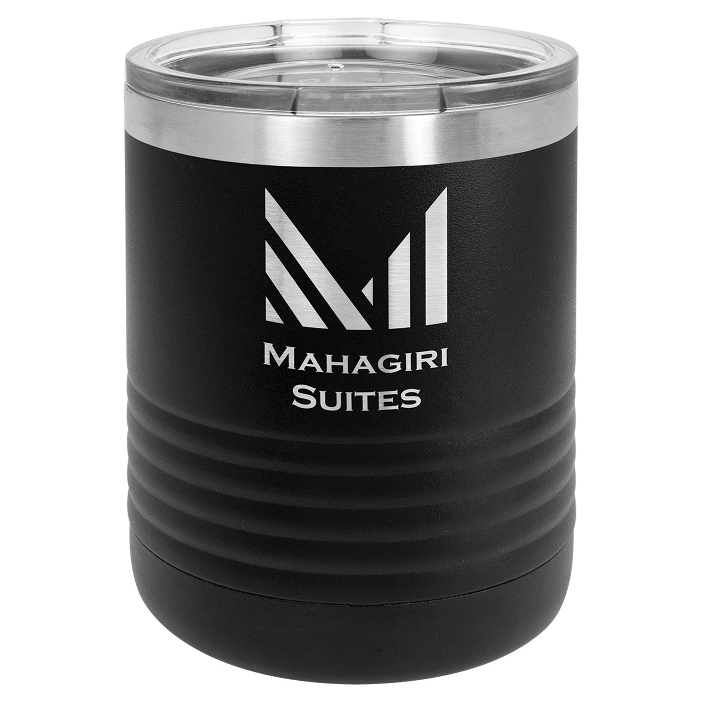 10 oz. Vacuum Insulated Ringneck Tumbler with Clear Lid - Celebrate Prints