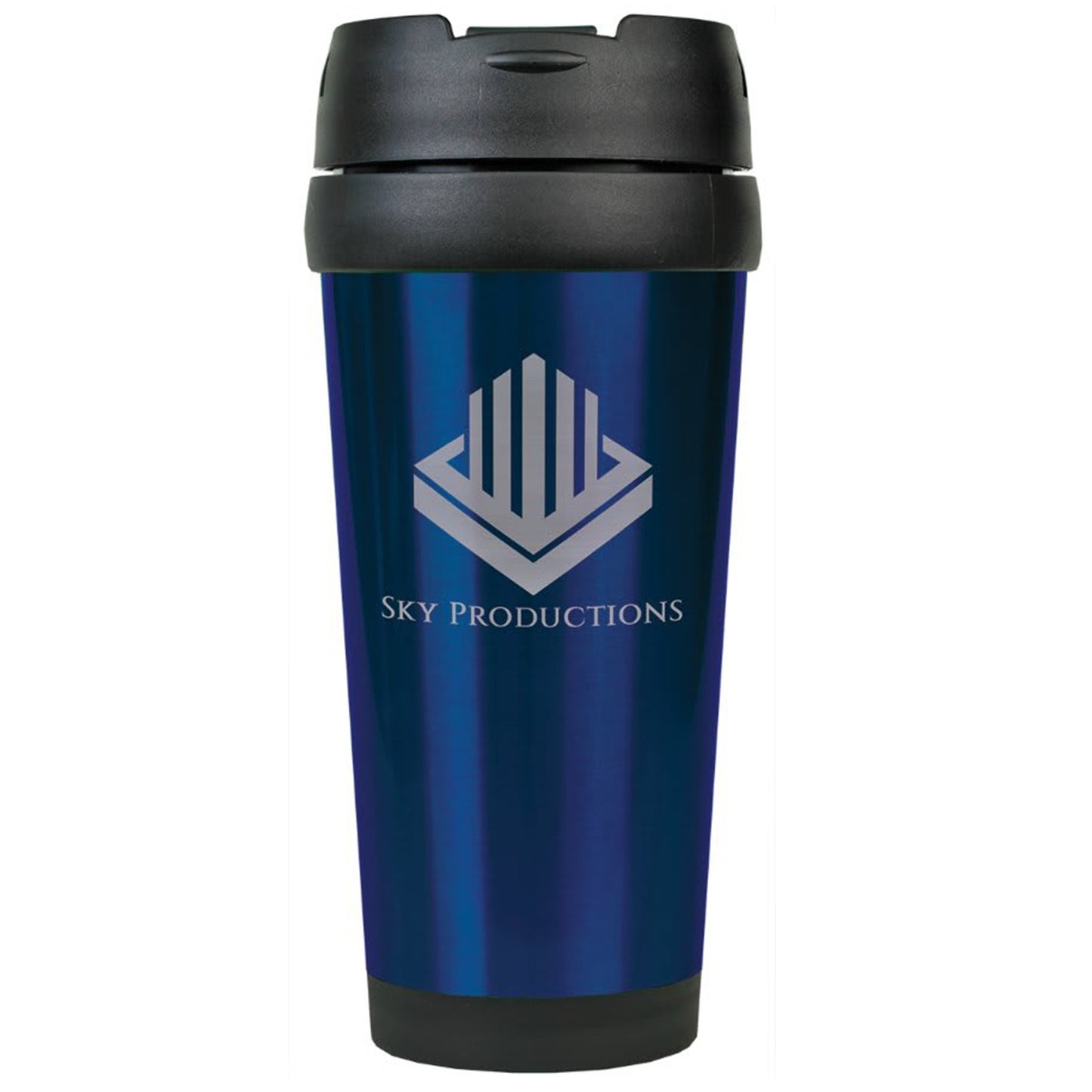16 oz. Economy Vacuum Insulated Travel Tumbler With Lid - Celebrate Prints
