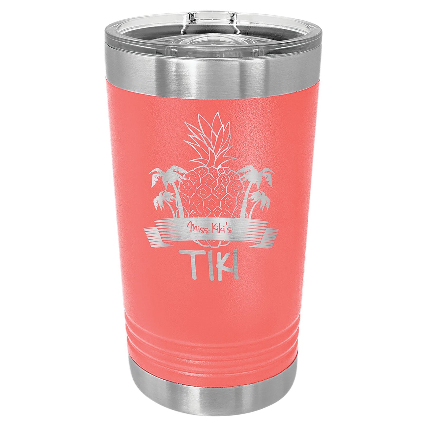 16 oz. Vacuum Insulated Stainless Steel Pint with Slider Lid - Celebrate Prints