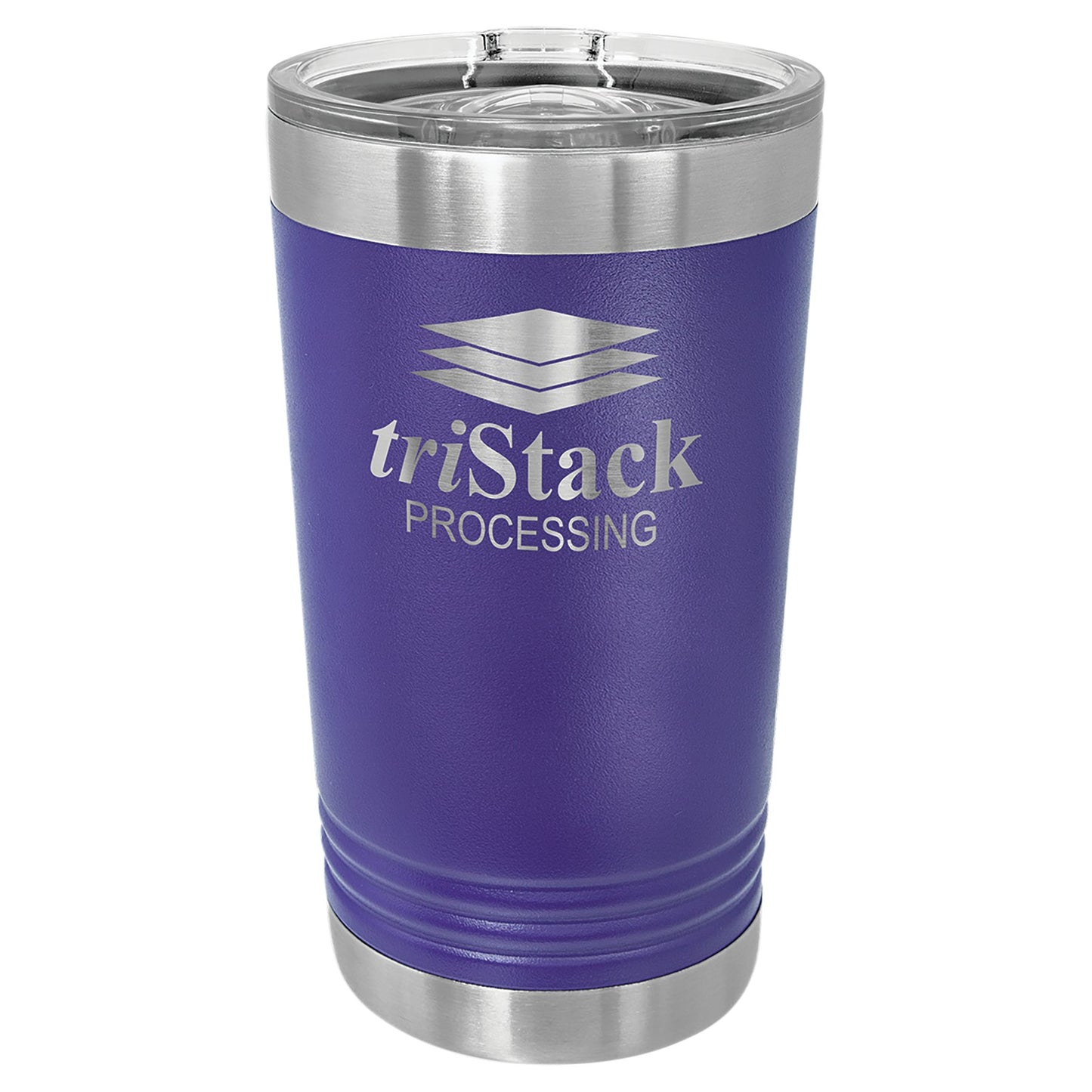16 oz. Vacuum Insulated Stainless Steel Pint with Slider Lid - Celebrate Prints