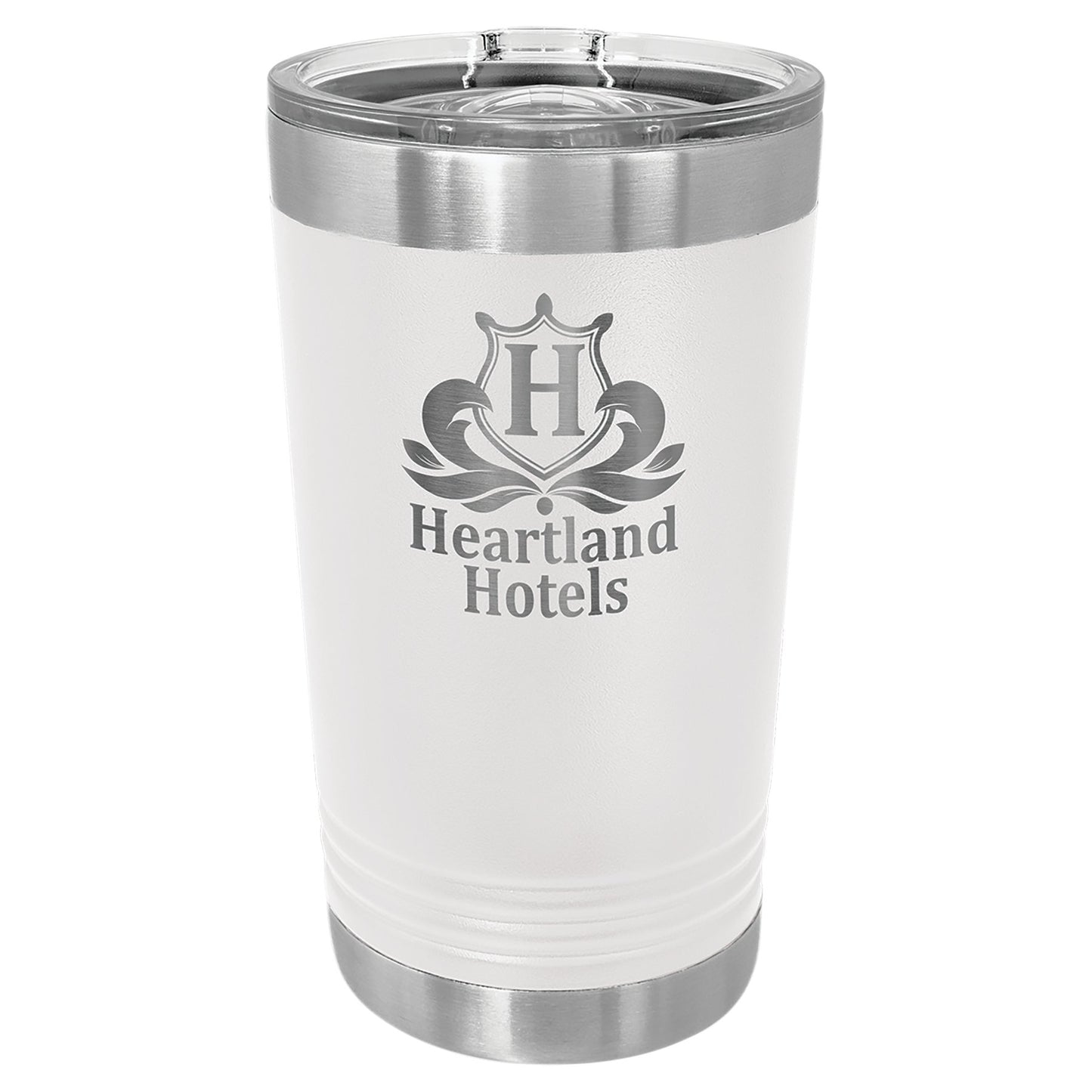 16 oz. Vacuum Insulated Stainless Steel Pint with Slider Lid - Celebrate Prints