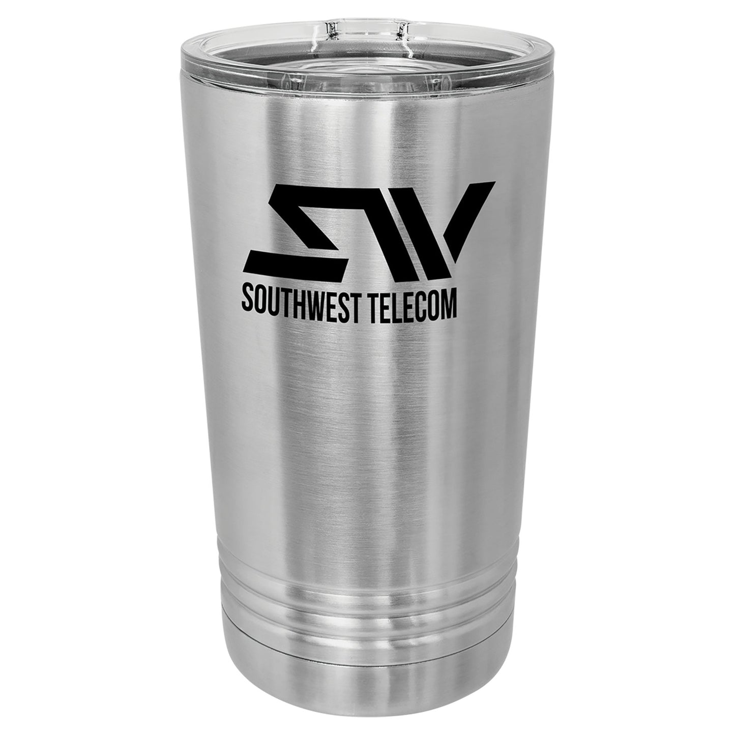 16 oz. Vacuum Insulated Stainless Steel Pint with Slider Lid - Celebrate Prints
