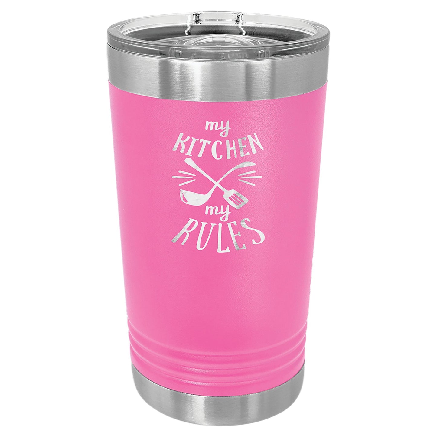 16 oz. Vacuum Insulated Stainless Steel Pint with Slider Lid - Celebrate Prints