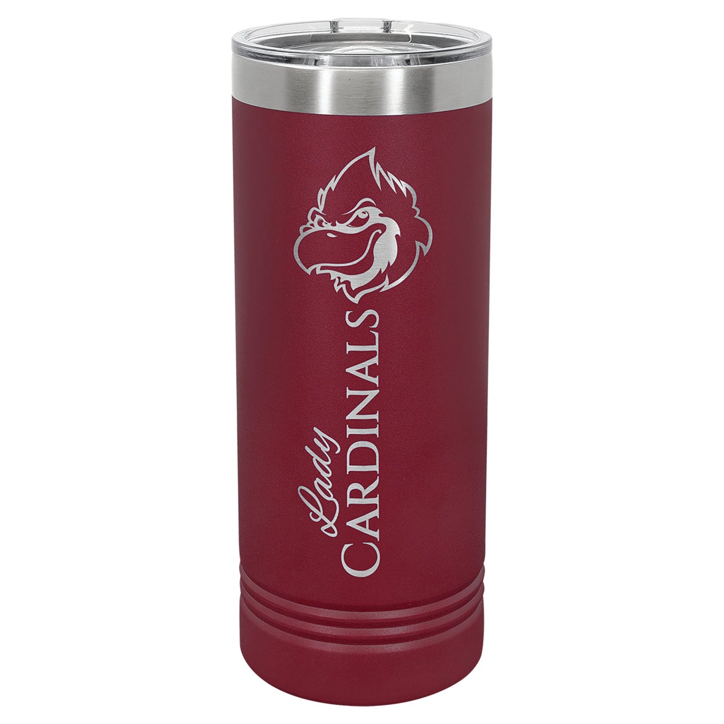 22 oz. Stainless Steel Skinny Tumbler with Slider Lid - Celebrate Prints