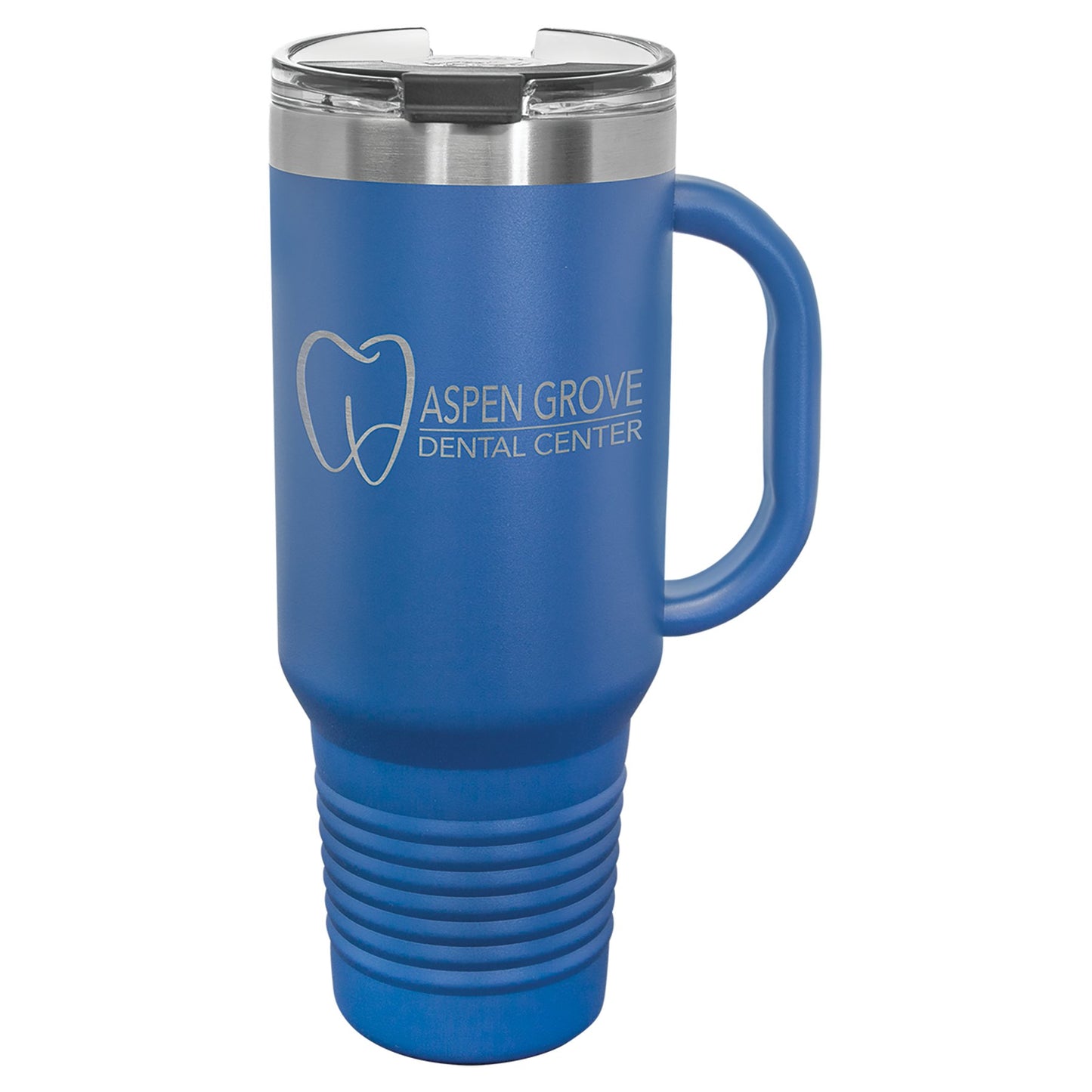 40 oz. Travel Tumbler Mug with Handle, Straw Included - Celebrate Prints
