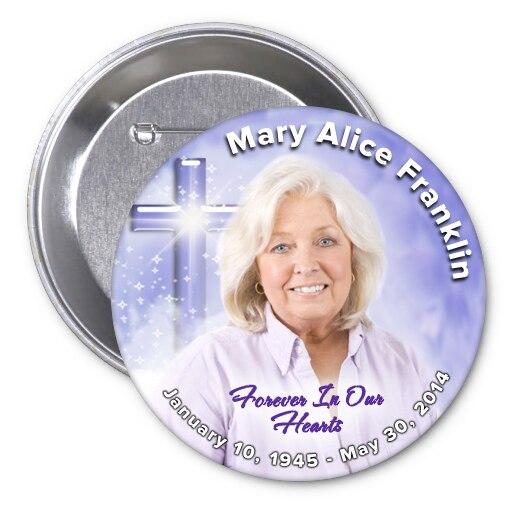Adoration Memorial Buttons