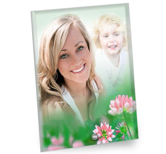 Ambrosia Beveled Glass Memorial Plaque - Celebrate Prints