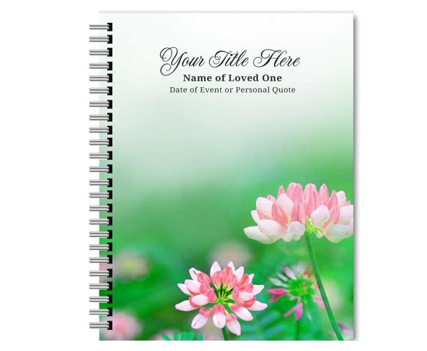 Ambrosia Spiral Wire Bind Memorial Guest Book