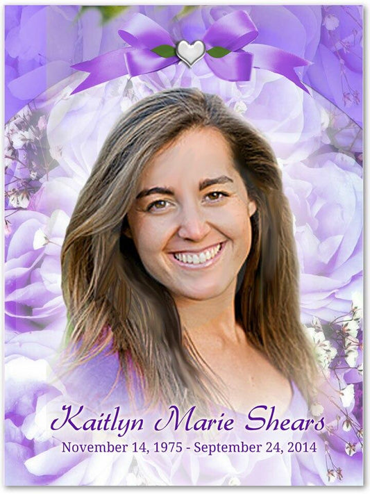 Amethyst Memorial Portraits Poster