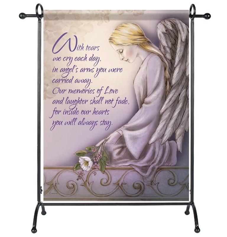 Angel Arms Garden or Cemetery Flag - Celebrate Prints