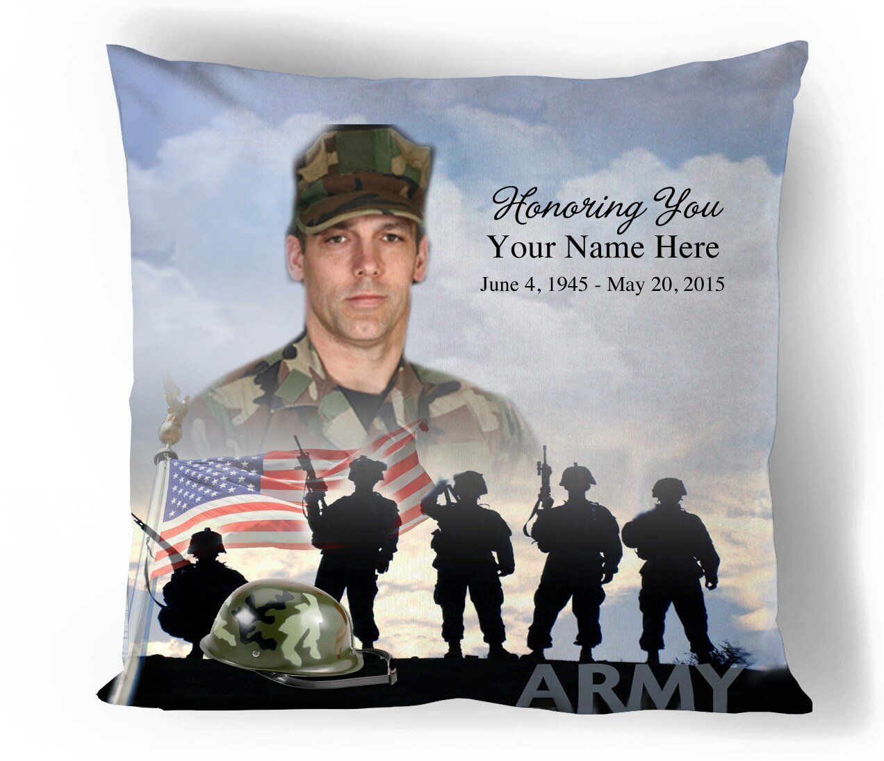 army funny sayings Throw Pillow
