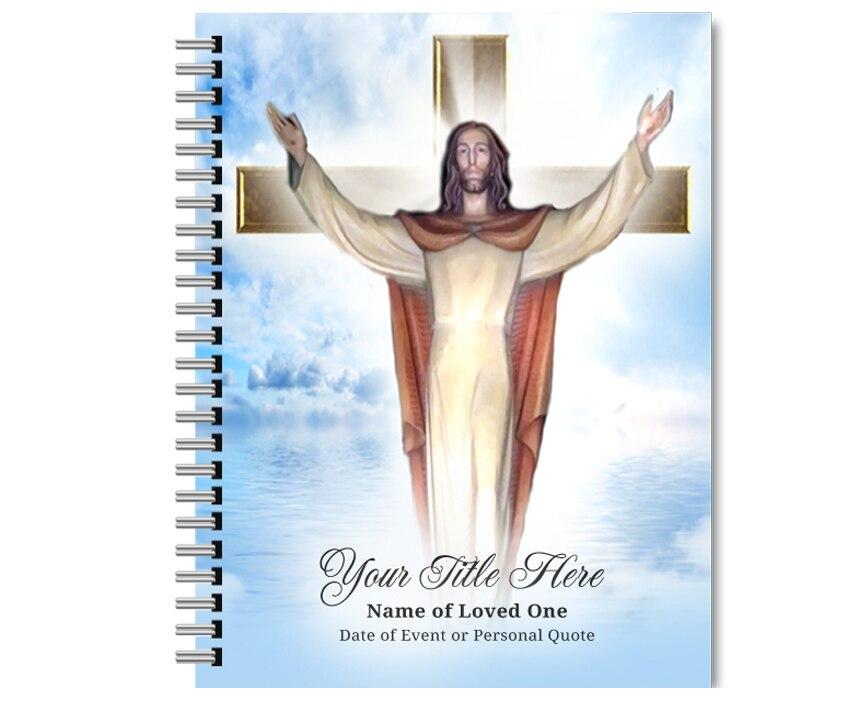 Assurance Spiral Wire Bind Memorial Guest Book