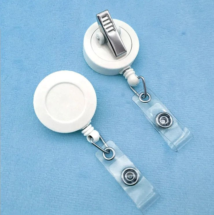 Avoiding Housework Acrylic Badge Reel Holder - Celebrate Prints
