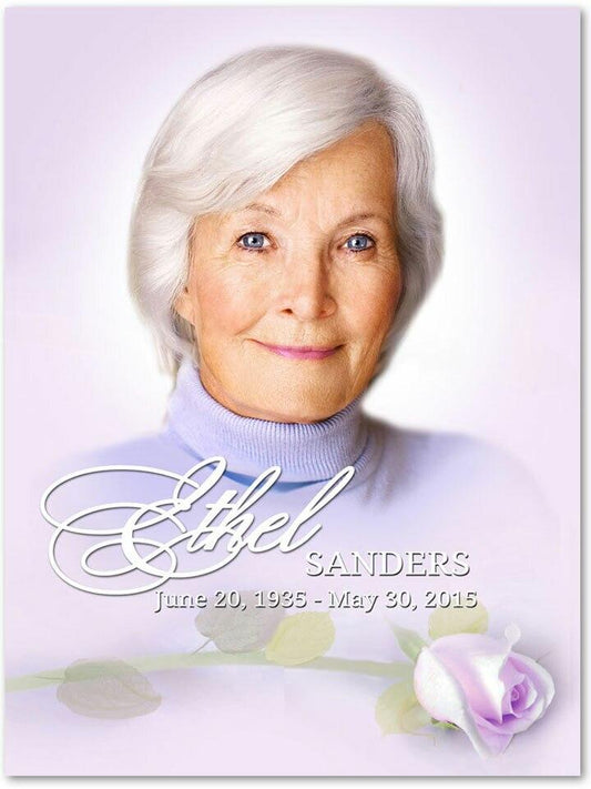 Beloved In Loving Memory Memorial Portrait Poster