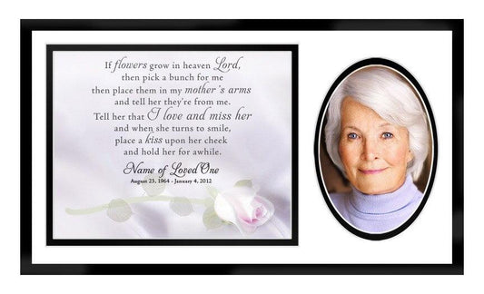 Beloved In Loving Memory Memorial Plaque Frame Keepsake