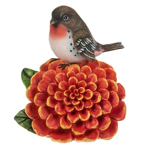 Bird and Marigold Sympathy Figurine - Celebrate Prints