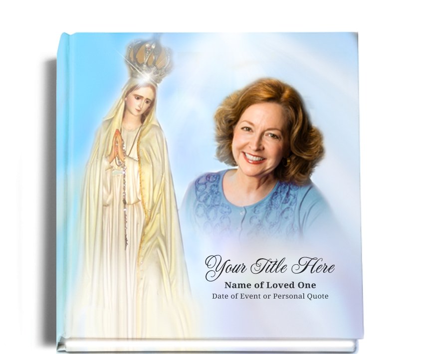 Blessed Perfect Bind Memorial Funeral Guest Book - Celebrate Prints