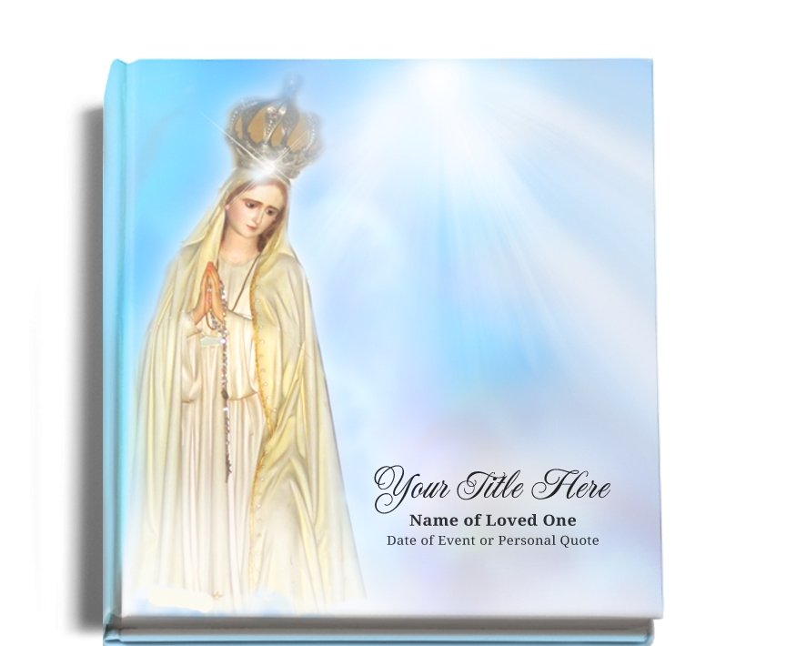 Blessed Perfect Bind Memorial Funeral Guest Book - Celebrate Prints