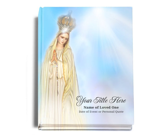 Blessed Perfect Bind Memorial Funeral Guest Book - Celebrate Prints