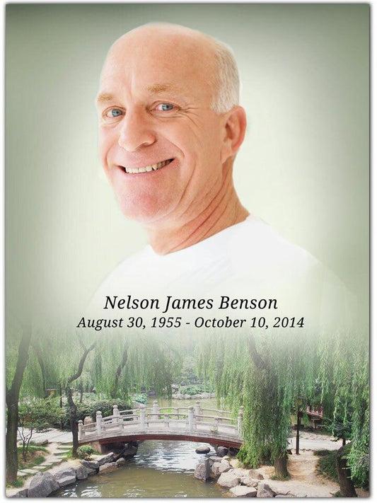 Bridge In Loving Memory Memorial Portrait Poster