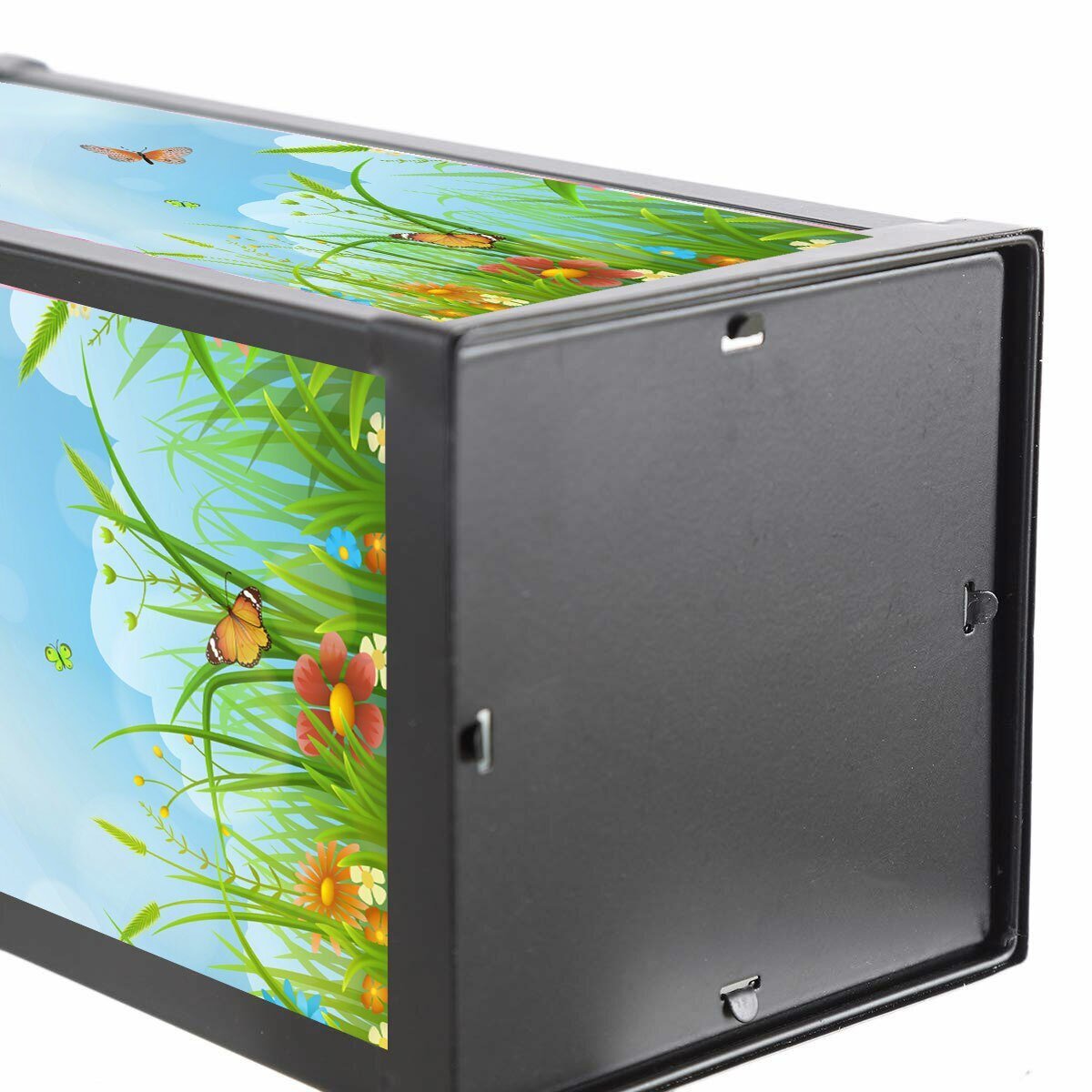Butterflies Solar Powered Memorial Lantern bottom view