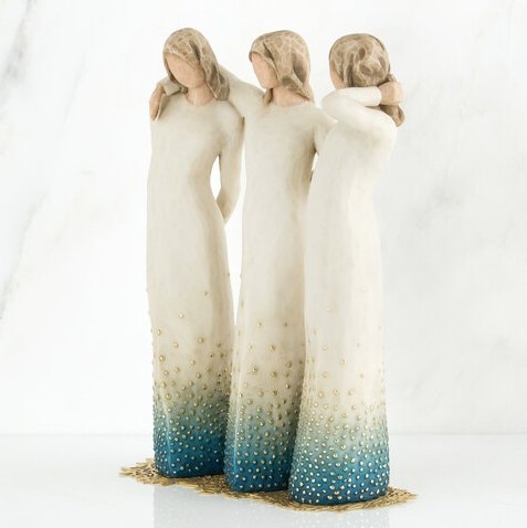 By My Side Willow Tree® Figurine - Celebrate Prints